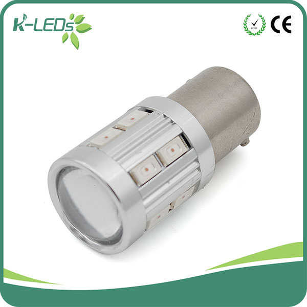 15SMD5730 12-24V White Red Amber 1156 LED Bulb