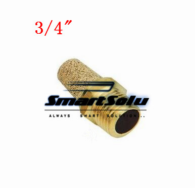 Exhaust Universal Air Muffler Silencer 3/4