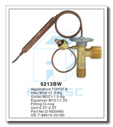 Customized Thermal Brass Expansion Valve for Auto Refrigeration MD9213bw