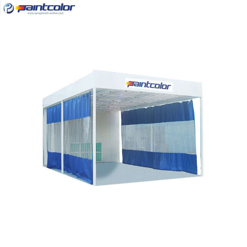 Excellent PVC Curtain Applied Car Paint Booth (PC-500D)