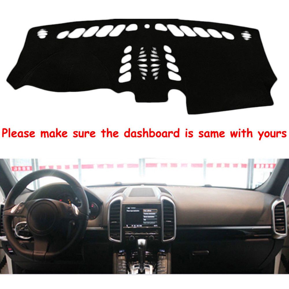 Fly5d Dashmat Dashboard Mat Cover for Porsche Cayenne Without Compass 2010-2016
