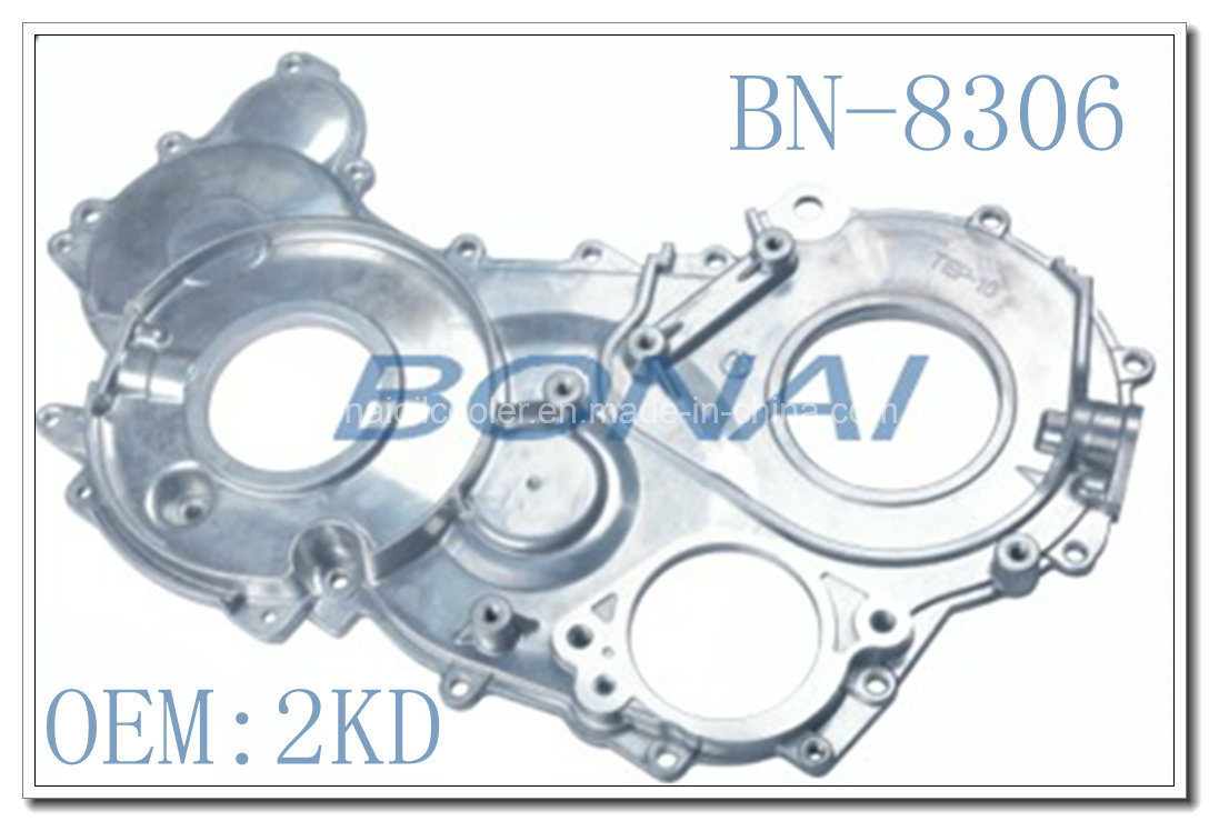 Diesel Engine Aluminum Timing Cover 2kd for Toyota 