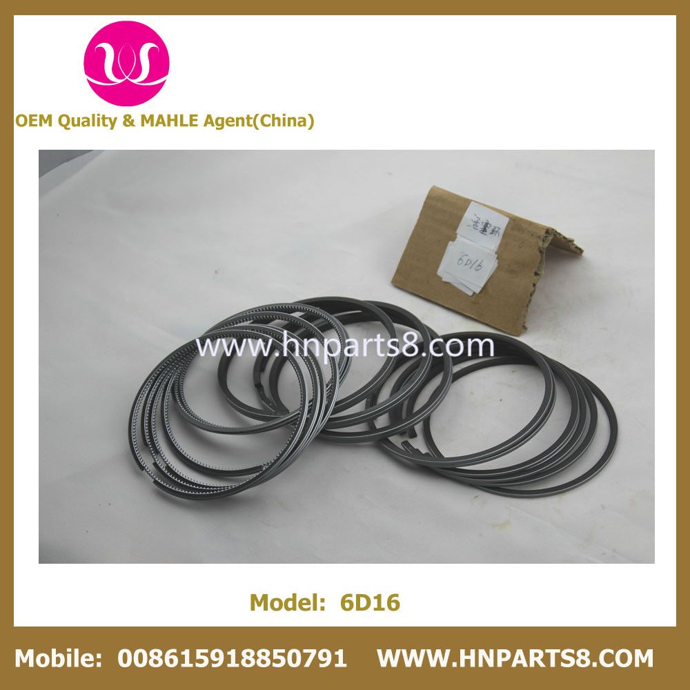 Piston Ring for Mitsubishi 6D16t Kobelco Sk250-6