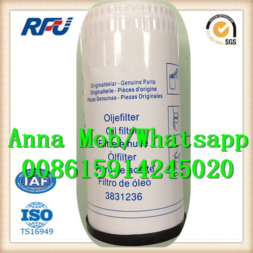 3831236 High Quality Oil Filter for Volvo (3831236)
