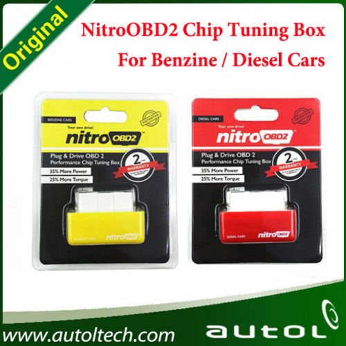 Nitroobd2 for Benzine Diesel Car Chip Tuning Box Plug and Drive OBD2 Chip Tuning Box More Power / More Torque Nitro OBD2 Chip Tuning