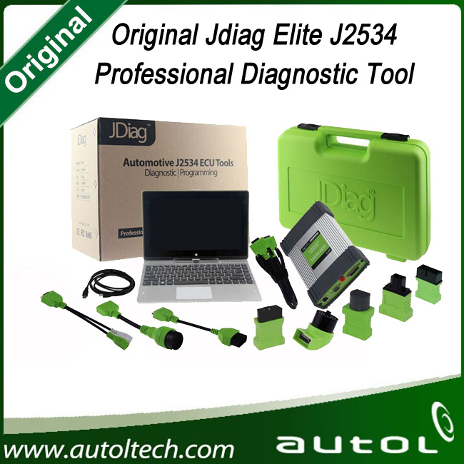 Newest Original Jdiag Elite J2534 Professional Diagnostic and Coding Programming Tool for USA, Europe and Japan Cars