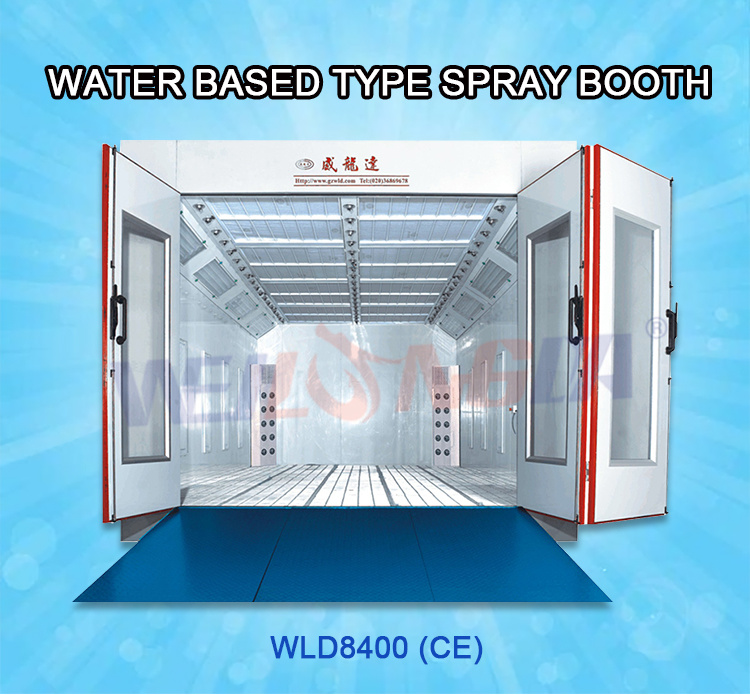 Wld8400 Water Based Paint Spray Booth with European Standard