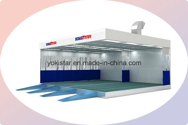 Double-Room Downdraft Automotive Preparation Station for Sale