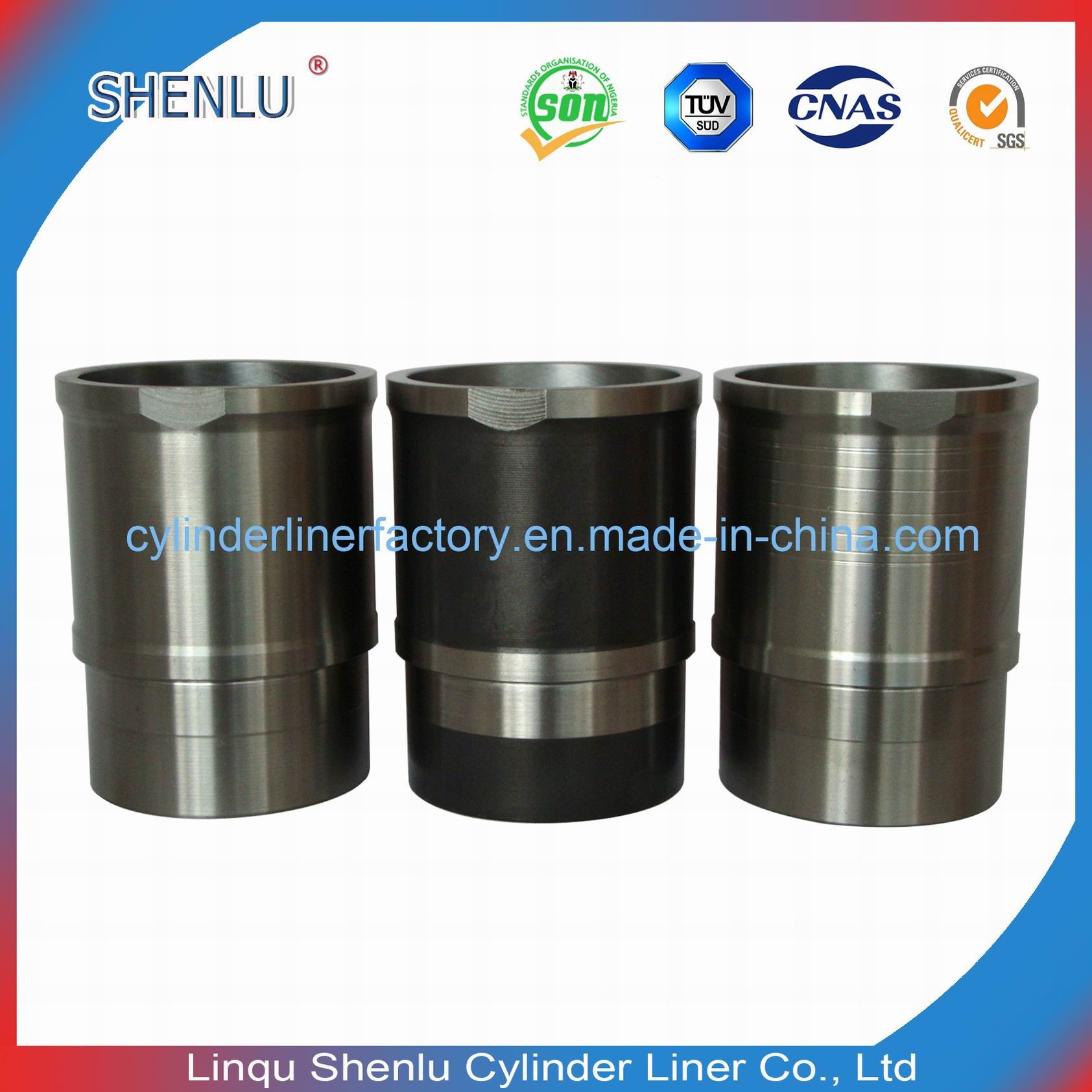 Automobile Spare Parts Cylinder Liner Used for Peugeot Engine 504gl