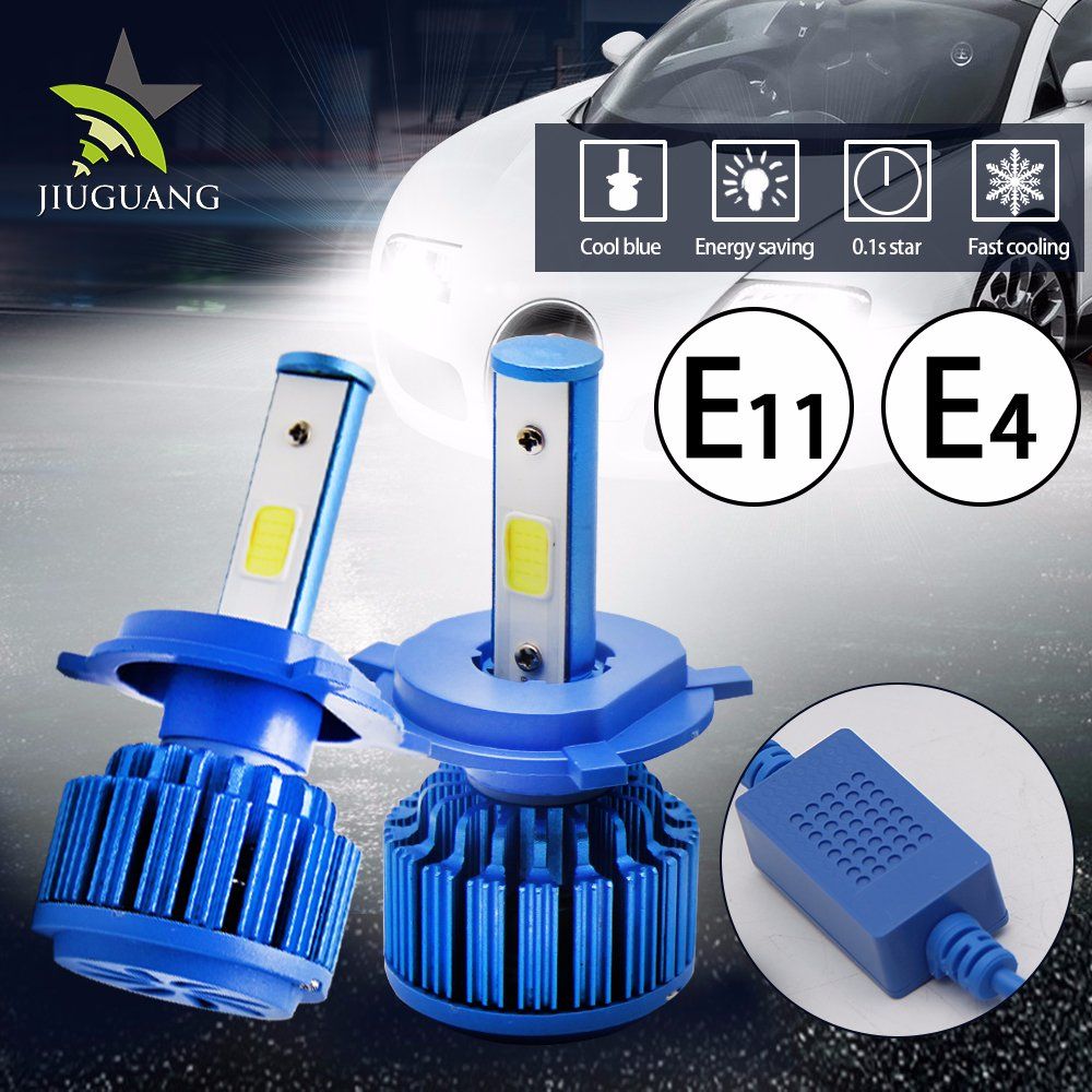 12000r/Min 8000lm 6500K H11 H13 9005 9006 H4 LED Headlight Bulbs