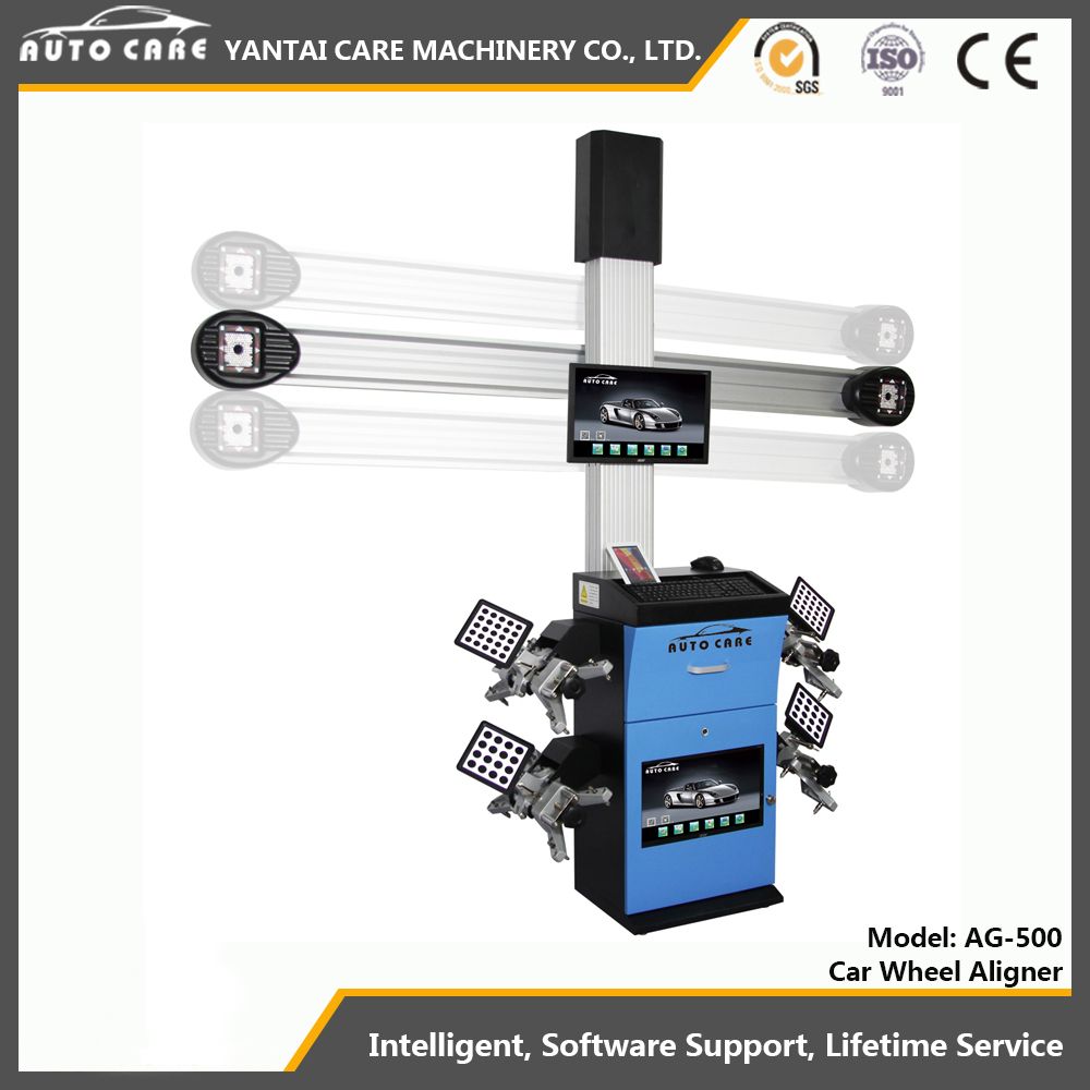 AG-500 Wheel Aligner with Movable Beams