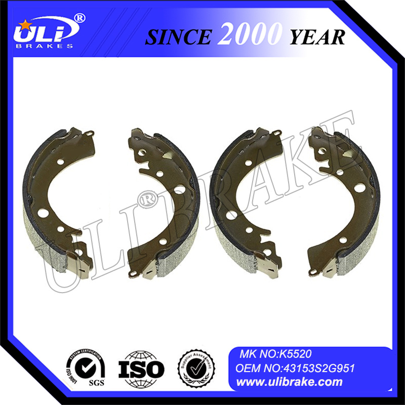 Honda K5520 Auto Accessory Lining Brake Shoe