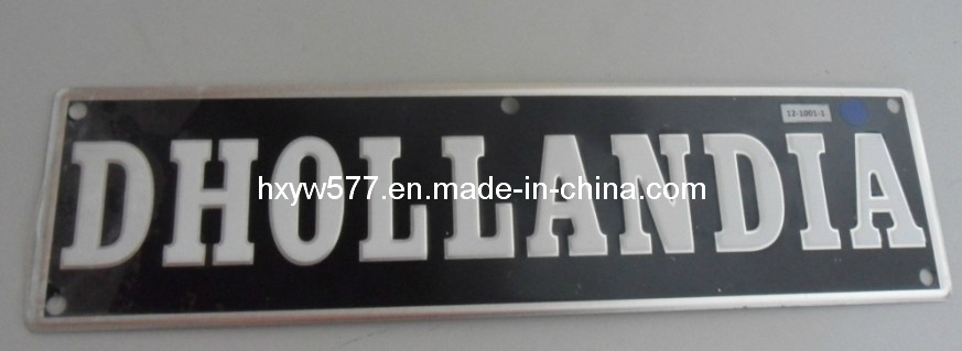 Aluminum License Plate