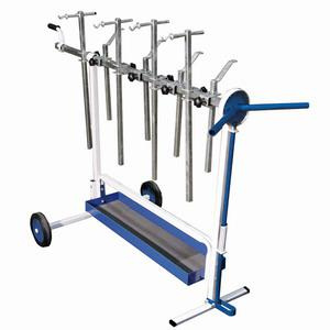 Adjustable Rotary Painting Rack for Auto Repair Painting