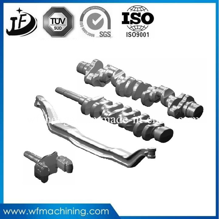 Customized Steel Forging Connecting Rod Crankshaft with CNC Machining