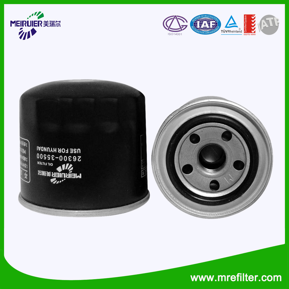Auto Oil Filter 26300-35500 for Toyota Car Engine