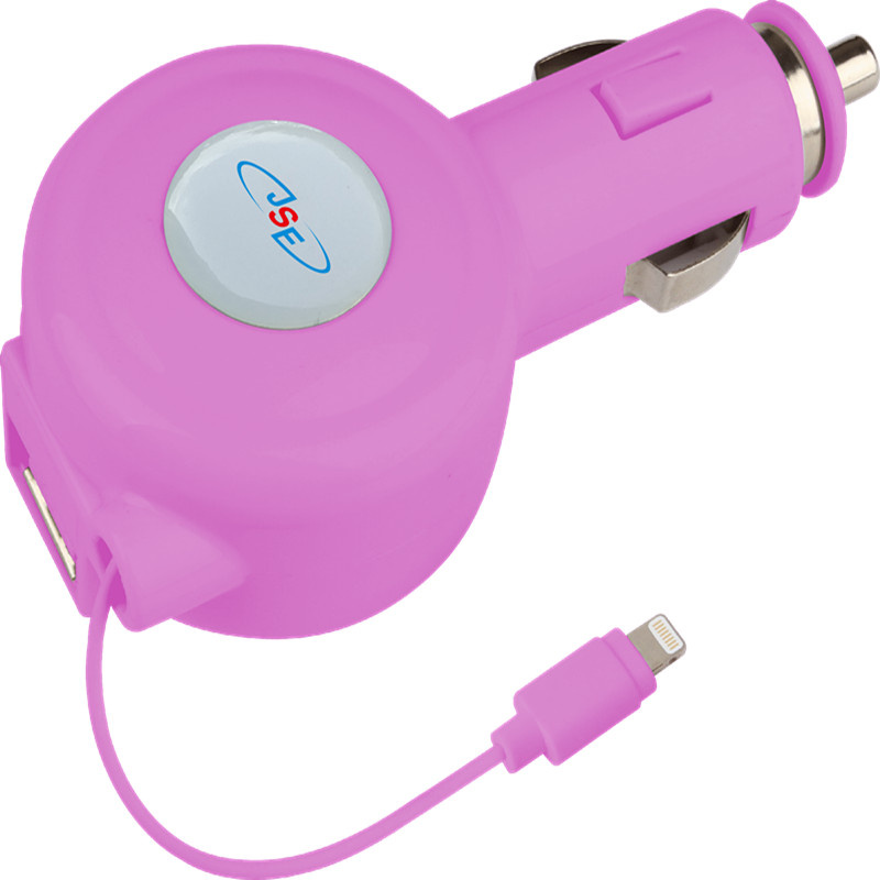 Type C Retratable Cable Car Charger