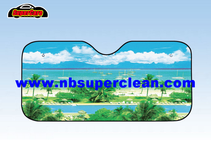 Custom Printed Car Sun Shades, Folding Car Sunshades, Sunshades for Cars