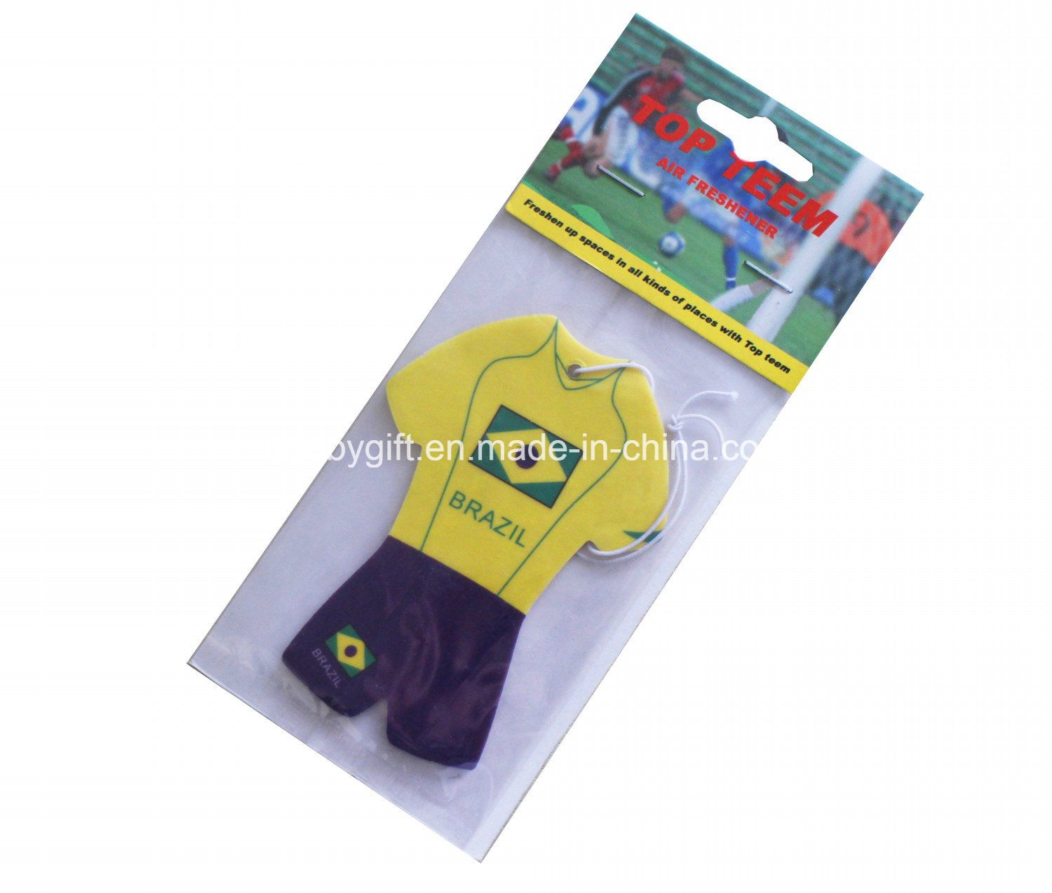 Customise Football Team Car Air Freshener