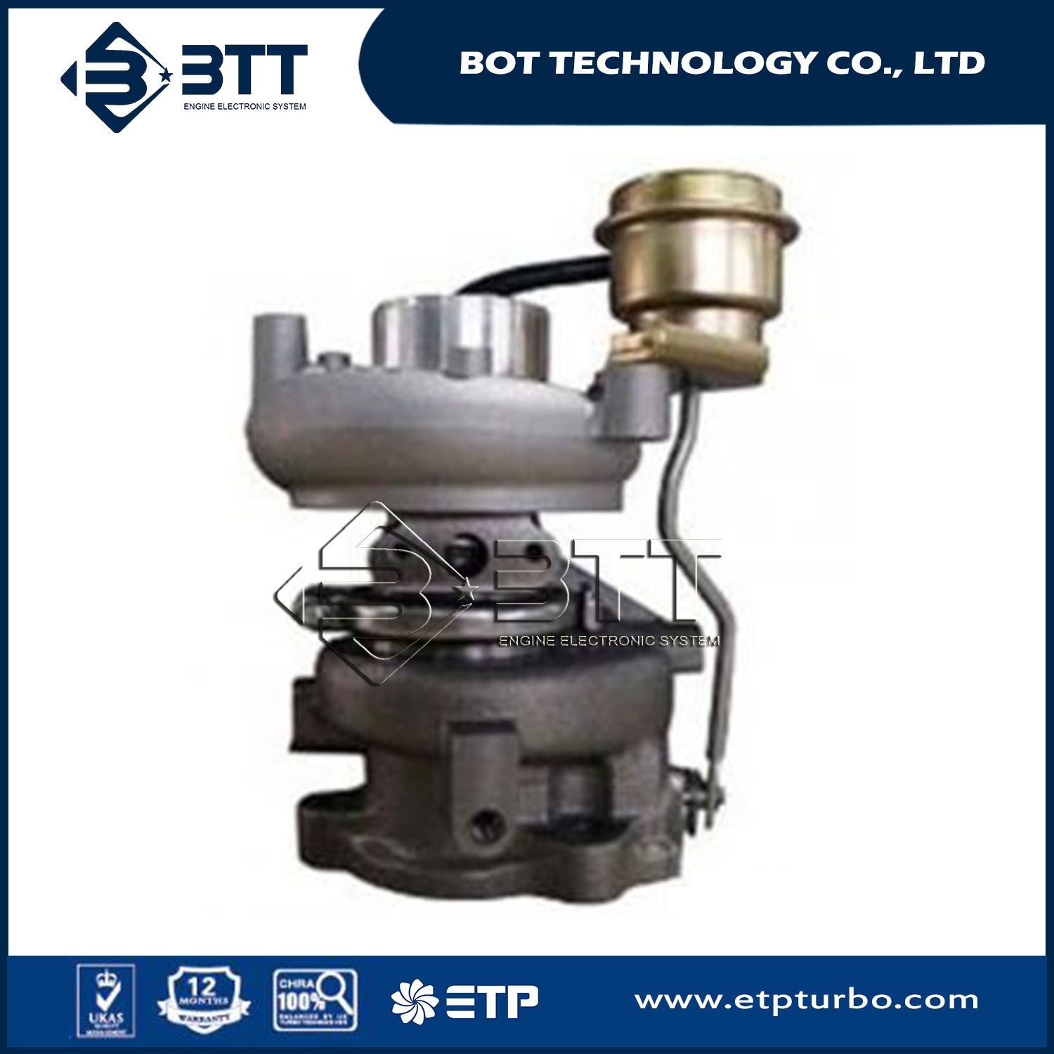 Turbocharger 49135-03301/49135-03300 TF035 Me202879 Mitsubishi Canter 4m40