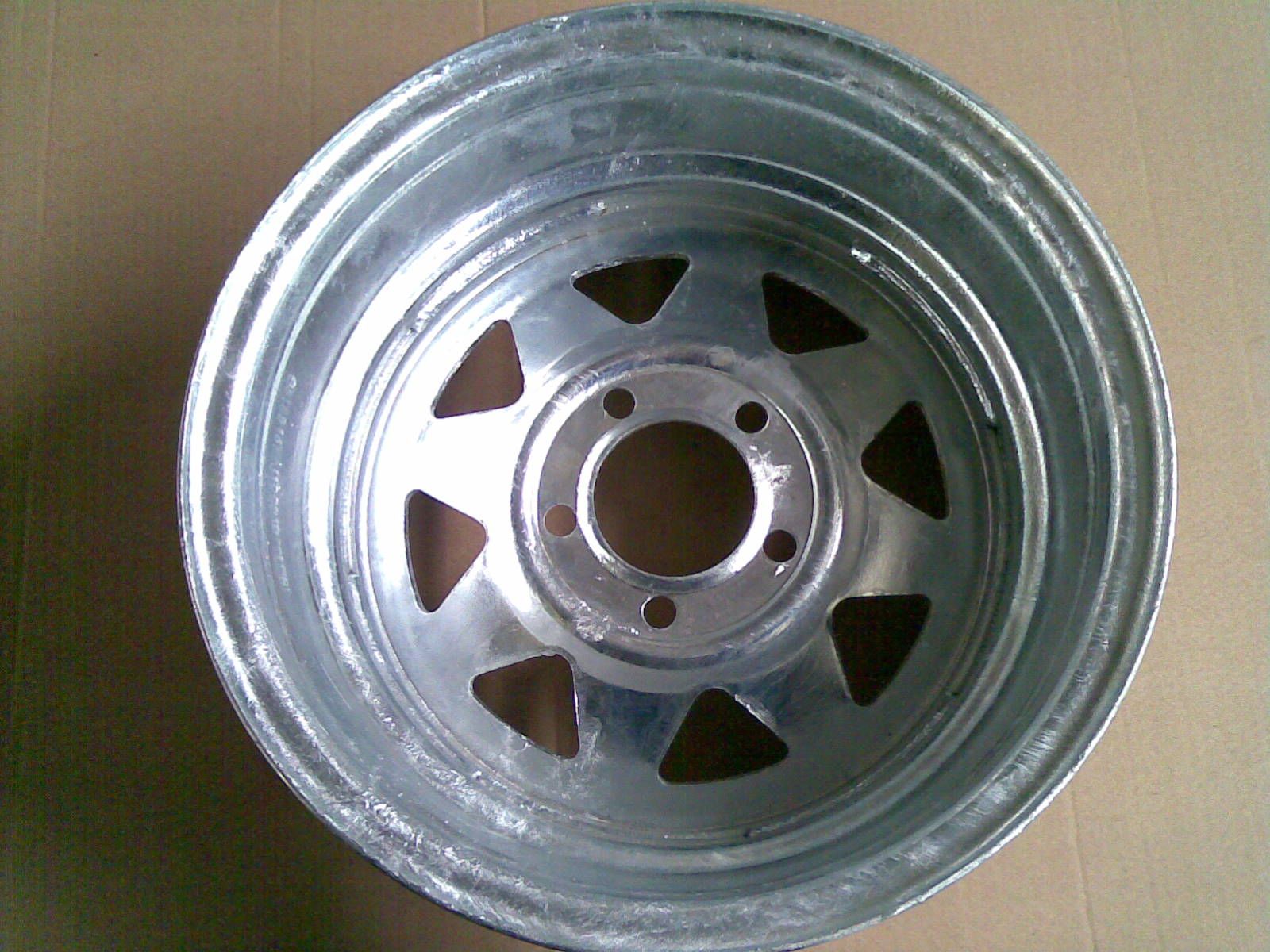 Factory Price 8 Spoke Galvanized Steel Wheels