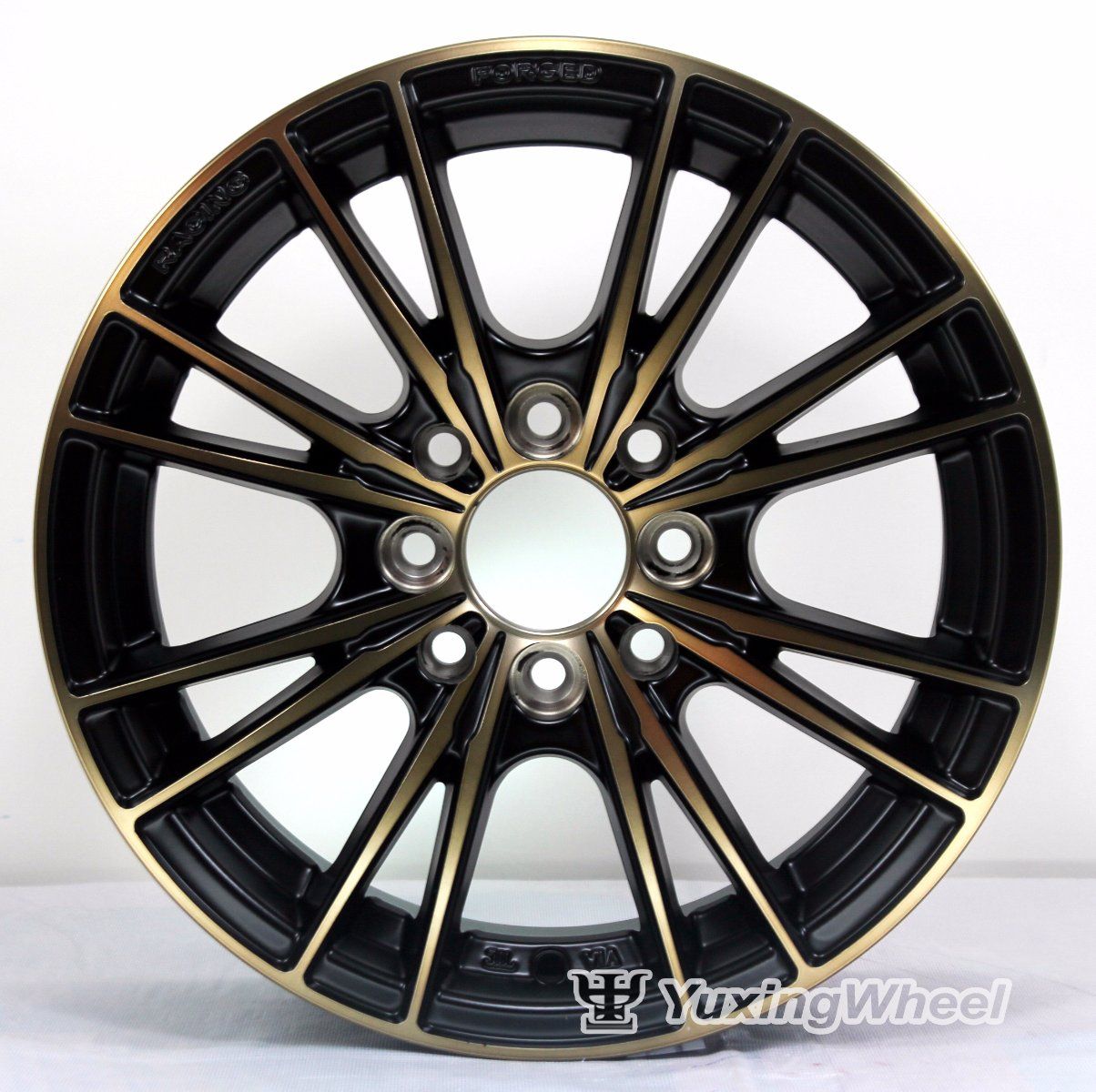 Black& Face Polish Red Bronze Silvery 14 Inch Alloy Wheel Hub Rims