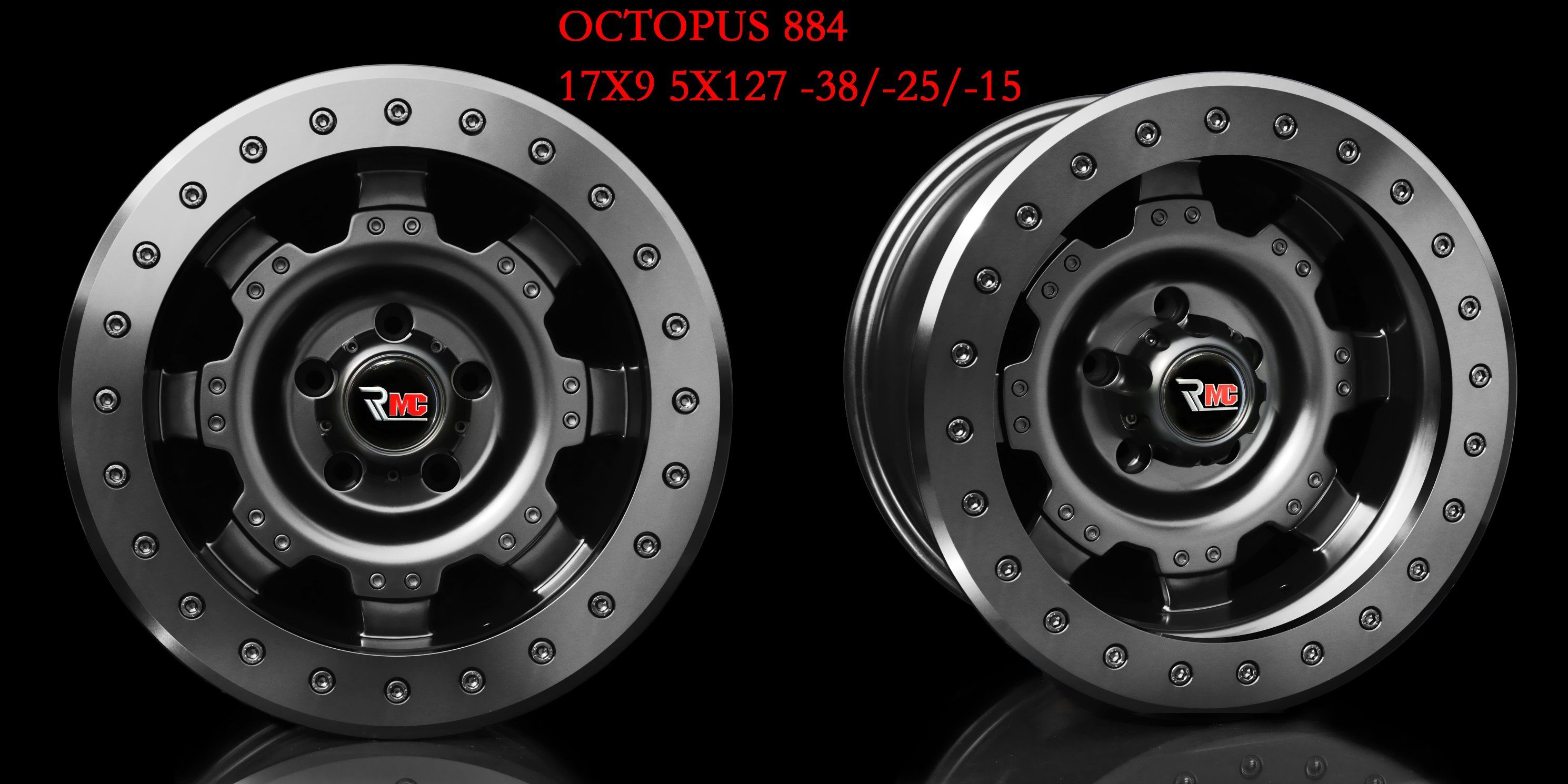 Octopus Alloy Beadlock Wheel Rim