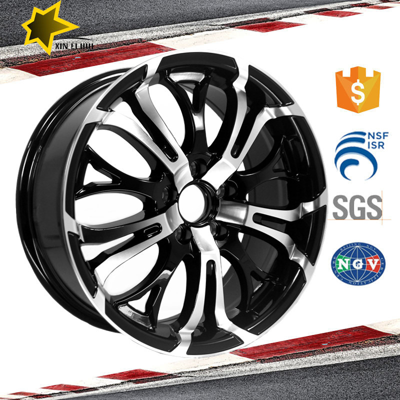 Competitive Price Replica 17 Inch 5 Holes Alloy Wheel Rims for Auto Spare Parts