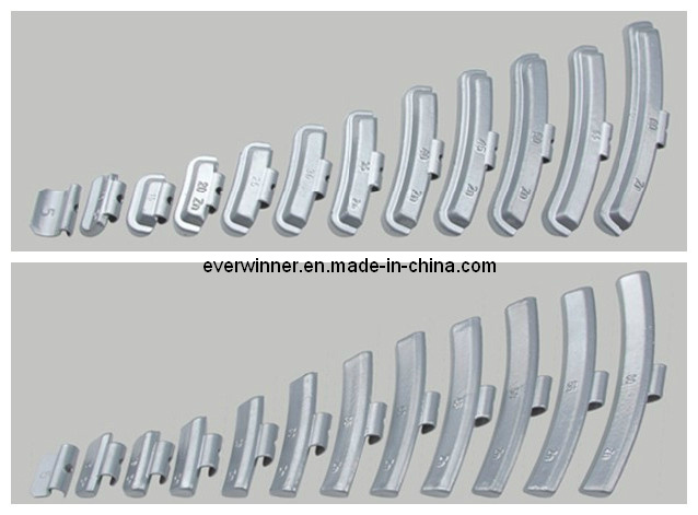 Zinc Zn Clip on/Knock on Wheel Balancing Weight for Steel Wheel/Alloy Wheel