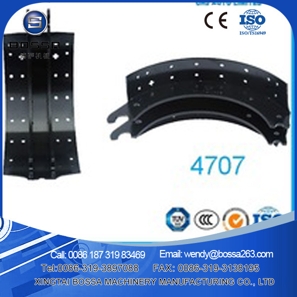 Heavy Duty Truck Trailer Brake Shoe 4707
