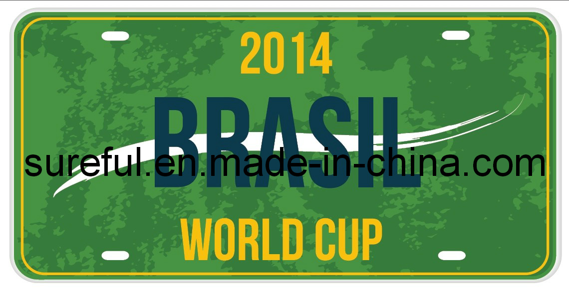 Brazilian License Plates for Decoration/Brazil Decorative License Plate