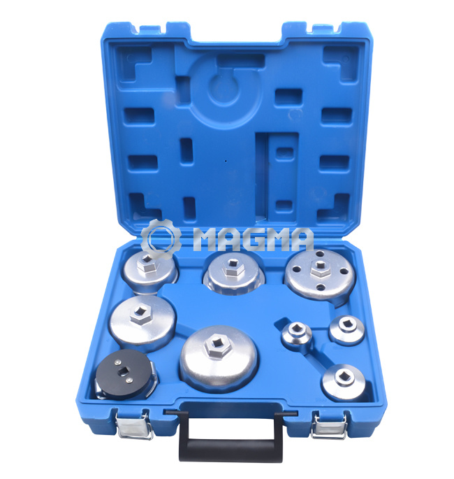 9 PCS Cap Oil Filter Wrench Set-Motor Tools (MG50641)