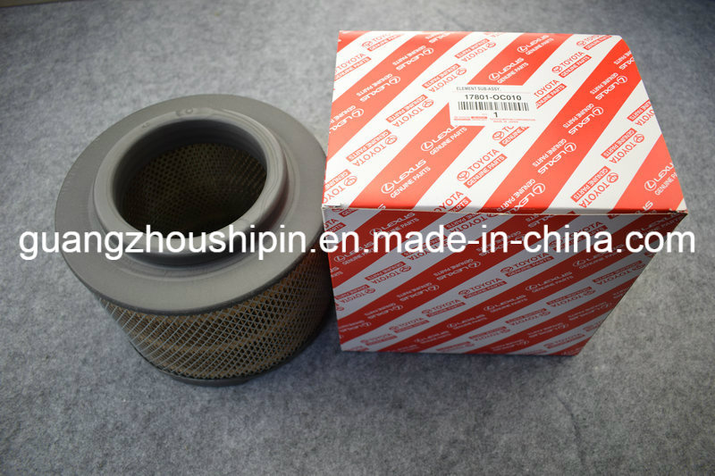 Cartridge Paper Air Filter 17801-0c010 for Toyota Vigo