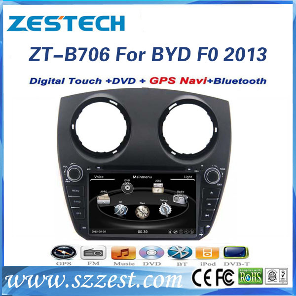 Zestech Car Radio Player GPS DVD for Byd F0 2013