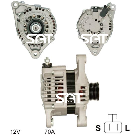 Hitach Alternator Lr165-714 Ja1790IR 23156