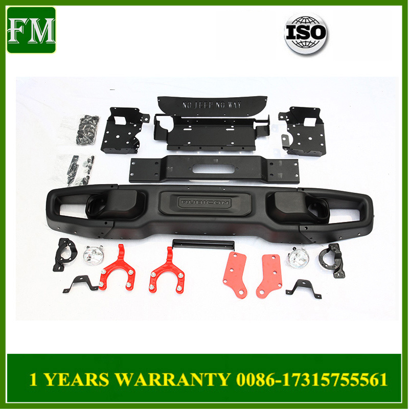 Rubicon 10th Anniversary Front Steel Bumper for Jeep Wrangler