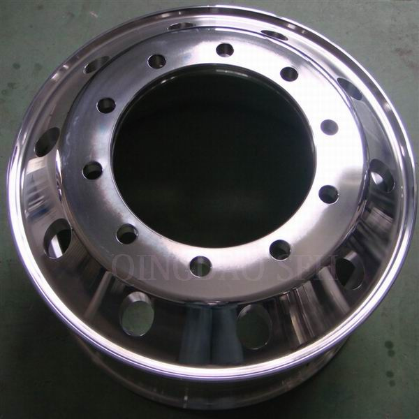 22.5 X 8.25 Forged Aluminum Truck Wheel
