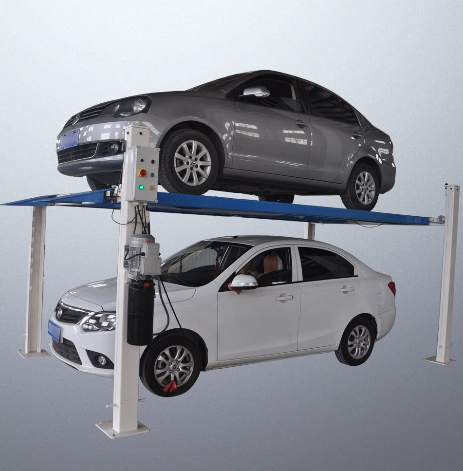 Manual or Electric Single Point Release Automobile Elevator