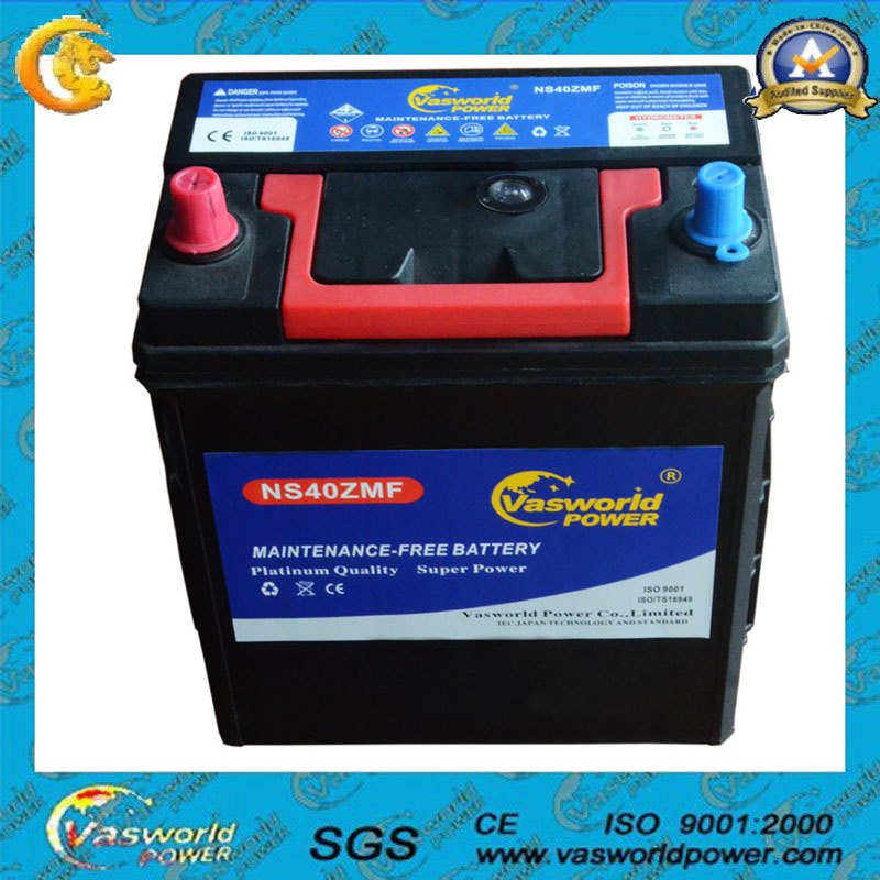 Hot! 12V36ah Car Emergency Battery Mf N40zl Car Battery Plate Battery Bumper Car