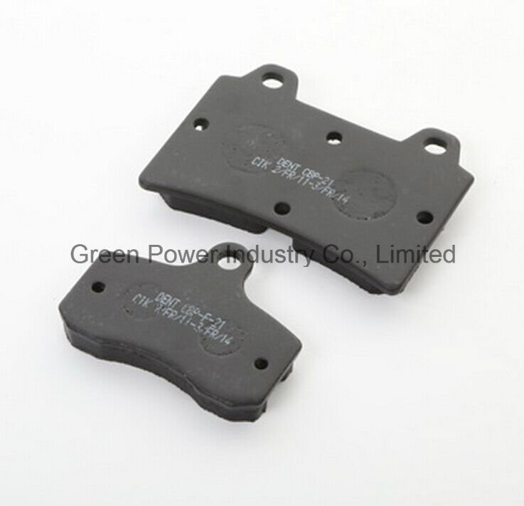 High Quality Auto Brake Pads for BMW 3, Less Metal Brake Pads