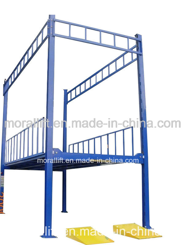 Hydraulic car parking lift large loading four column car lift