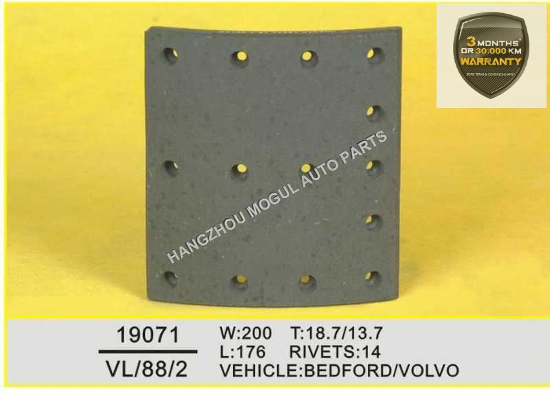 Long Lifetime Brake Lining for Heavy Duty Truck (19071)