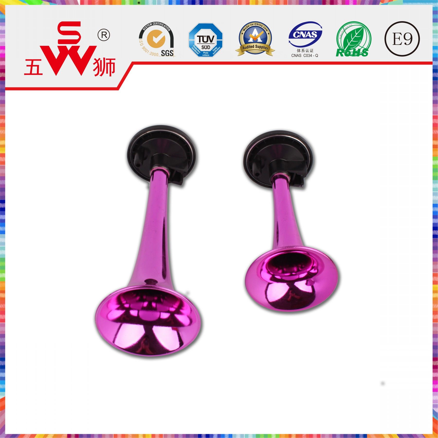 Spiral China Motorcycle Electrical Horn