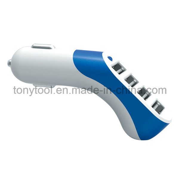 DC12V -24V 4-Port Rapid USB Car Charger