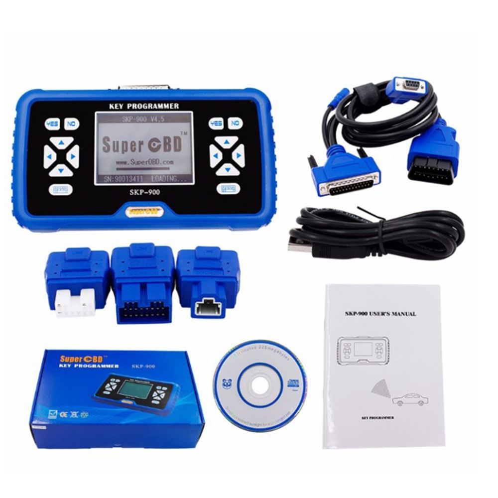 Powerful Auto Key Programmer Superobd Skp-900 V4.5 Hand-Held OBD2 Car Key PRO Skp900 Key Programmer