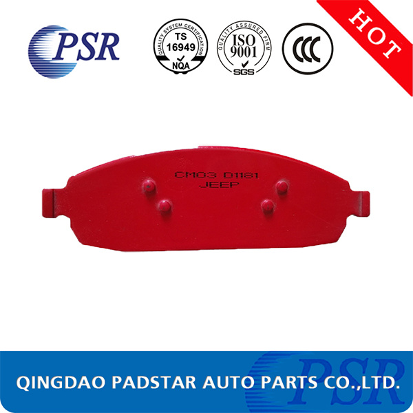 Semi-Metallic High Performence Low Noise Car Disc Brake Pads for Nissan/Toyota