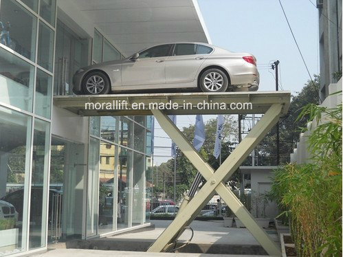 Hydraulic Scissor Platform Lift for Car with CE Certificated