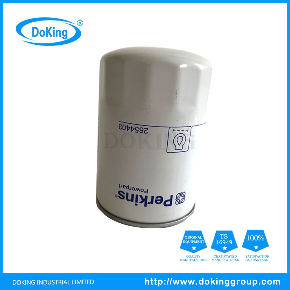 High Quality Truck Oil Filter 2654403 for Perkins/Rover