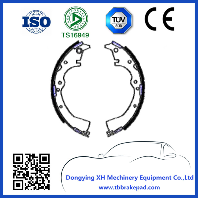Non-Asbestos Wear Resistant High Performance Auto Brake Shoe Set GS7078