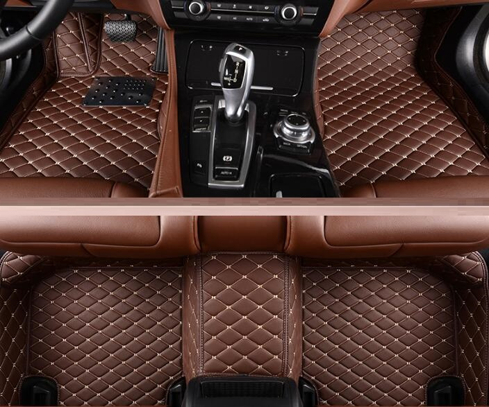 Car Mat 2012- (ECO-Friendly XPE Leather 5D) for Porsche 911